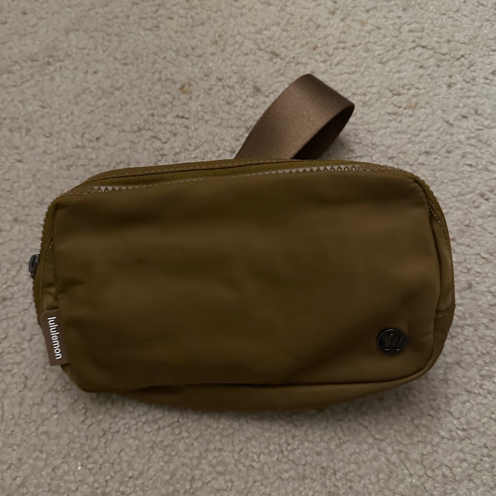 Lululemon belt bag in brown